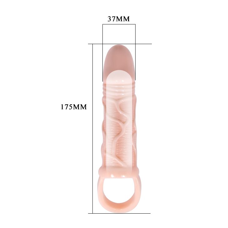 Насадка на пенис с подхватом Men Extension, телесный (BI-026210)
