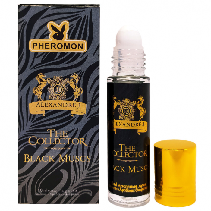 Масляные духи с феромонами Alexandre J. Black Muscs унисекс 10 ml