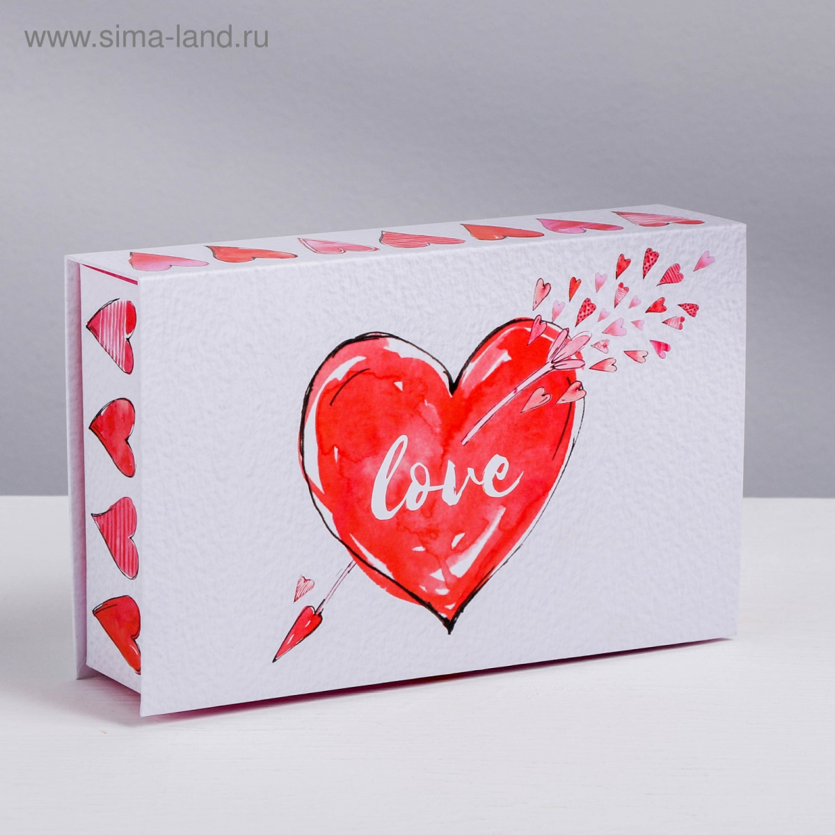 Коробка-книга Love, 20 × 12.5 × 5 см