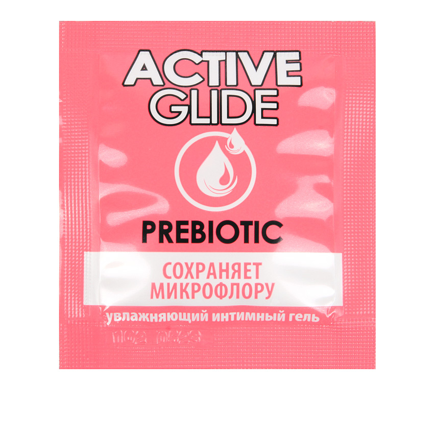 Увлажняющий интимный гель ACTIVE GLIDE PREBIOTIC, 3 г