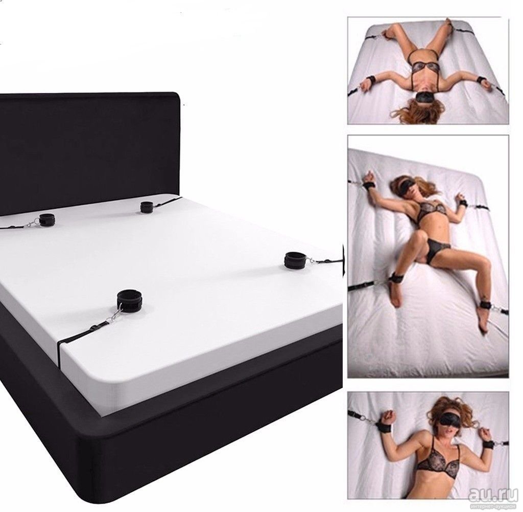 Комплект для бондажа к кровати BD-001 от магазина секс-шоп Pandora38
